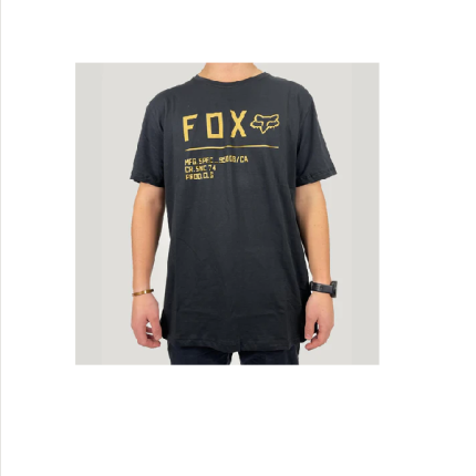 POLERA LIFESTYLE BASIC NEGRO FOX